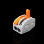 5pcs 2P Electric Cable Wire Connector Reusable Spring Lever Terminal Block