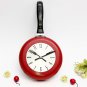 Flying Pan Wall Clock Quartz Hanging Design