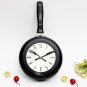 Flying Pan Wall Clock Quartz Hanging Design