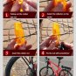 Bicycle Reflector Wheel Spoke Reflecting Warning Devicce For Safety