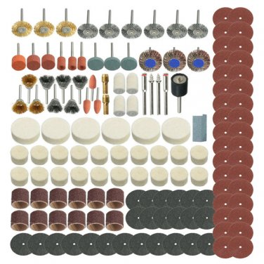 140pcs Rotary Tool Accessories Set Polishing Kit for Dremel