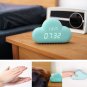 Cloud Shape Sound Control Digital Date USB Students Alarm Clock