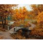 DIY Oil Painting By Numbers Autumn Frameless Canvas Home Wall Decor 40x50cm