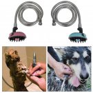 Handheld Pet Shower Head Sprayer Shampoo Brush Bath