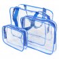 Portable Travel Clear Waterproof PVC Organizer Bags