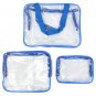 Portable Travel Clear Waterproof PVC Organizer Bags