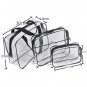 Portable Travel Clear Waterproof PVC Organizer Bags