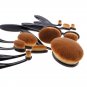 10pcs Toothbrush Shape Foundation Power Makeup