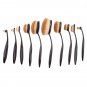 10pcs Toothbrush Shape Foundation Power Makeup
