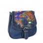 Women Solid PU Bag Retro Hollow Crossbody Bag