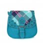 Women Solid PU Bag Retro Hollow Crossbody Bag
