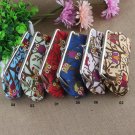 Women Owls Mini Coin Wallet Long Pattern Clutch Bag