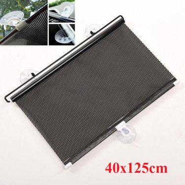 40x125cm Retractable Car Window Sunshield Sun Shade Windshield