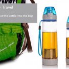 600ml Portable Infusing Water Bottle Leak Proof Outdoor Sport