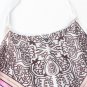 Women Mini Dress Bohemian Printed Strap Backless