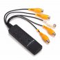 DC 5V USB Video Capture Card TV Tuner Audio Adapter Converter for PC
