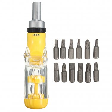 12 in 1 Multi-functional Precision Ratchet Screwdriver Set