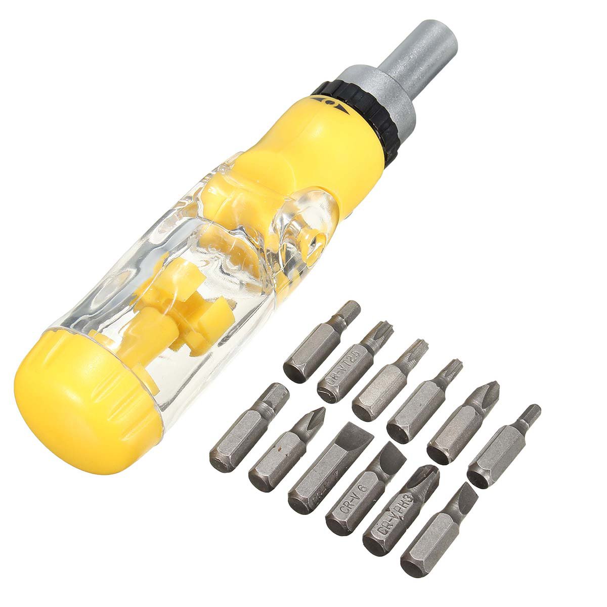 12 in 1 Multifunctional Precision Ratchet Screwdriver Set