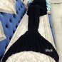 Comfortable Warm Soft Knitting Mermaid Tail Blanket