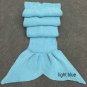Comfortable Warm Soft Knitting Mermaid Tail Blanket