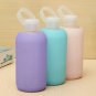 500ml Portable Glass Water Bottle Home Travel