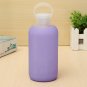 500ml Portable Glass Water Bottle Home Travel