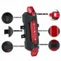 LED USB Rechargeable Safety Warning Light For Cycling