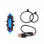 LED USB Rechargeable Safety Warning Light For Cycling