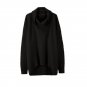 Knitted Women Tops High Neck Long Sleeve Sweater Loose