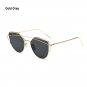 Women Metal Frame Flip Up Sunglasses Eyewear Shades
