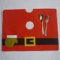 1PCS Christmas Santa Claus Cloth Dining Table Mat Pads