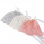 Baby Infant Kids Lace Floral Bonnet Hat Photo Prop