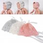 Baby Infant Kids Lace Floral Bonnet Hat Photo Prop