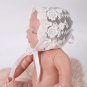 Baby Infant Kids Lace Floral Bonnet Hat Photo Prop