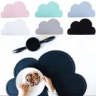 Kids Cloud Shaped Tableware Mat Heat Resistant Silicone Kitchen Utensil