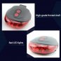 2 Laser 5 LED Flashing Lamp Tail Light Rear Bicycle Safety Warning