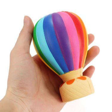 Squishy 13cm Slow Rising Hot Air Balloon Collection Gift Decor Soft Squeeze Toy