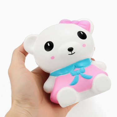 Squishy Cute 12cm Slow Rising Bear Collection Gift Decor Soft Squeeze Toy