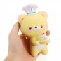 Squishy 15cm Chocolate Vanilla Bear Slow Rising Collection Gift Decor Soft Toy