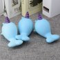 Squishy 11cm Narwhal Uni Blue Whale Slow Rising Soft Collection Gift Decor Toy