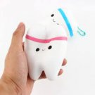 Squishy Simulation Cute 11cm Teeth Soft Slow Rising Ballchain Kid Toy