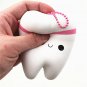 Squishy Simulation Cute 11cm Teeth Soft Slow Rising Ballchain Kid Toy