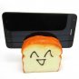 Jumbo Squishy Happy Slice Toast Slow Raising Cellphone Holder
