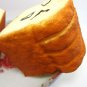 Jumbo Squishy Happy Slice Toast Slow Raising Cellphone Holder