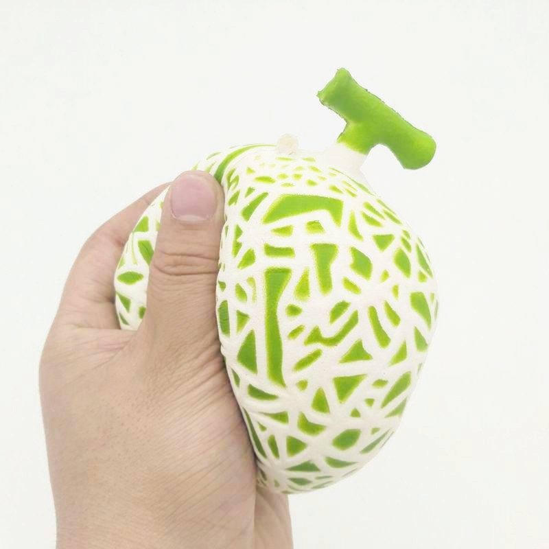 Squishy 10cm Cantaloupe Melon Fruit Slow Rising Scented Collection