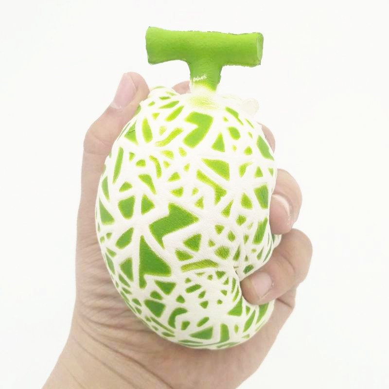 Squishy 10cm Cantaloupe Melon Fruit Slow Rising Scented Collection