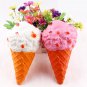 Squishy Jumbo 19cm Ice Cream Cone Slow Rising Collection Gift Decor Toy