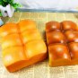 Squishy Super Slow Rising Abdominal Muscle Bread In Orange Color