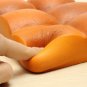 Squishy Super Slow Rising Abdominal Muscle Bread In Orange Color