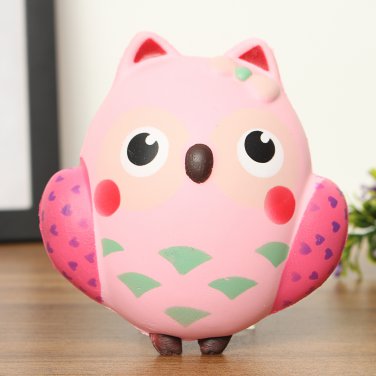 Squishy Owl Animal Slow Rebound Squeeze Slow Rising  Collection Gift Decor Toy